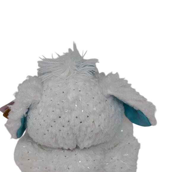 GUND Plushes Pets Bianca Blings White Silver Sparkles Plush Stuffed Animal Toy - Picture 5 of 10